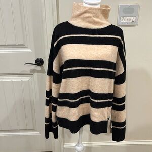 a loves a striped sweater